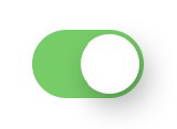 In app on/off toggle switch.