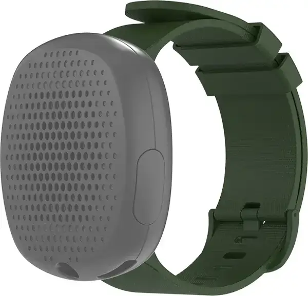 Green Panic Button Wristband