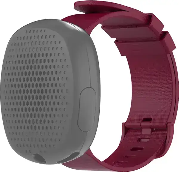 Magenta Panic Button Wristband