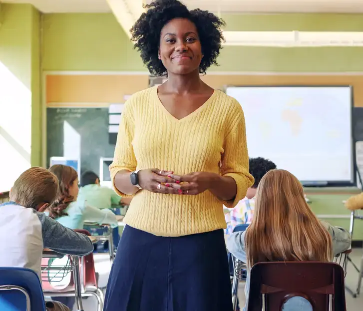 Teacher wearing panic buttons for safety