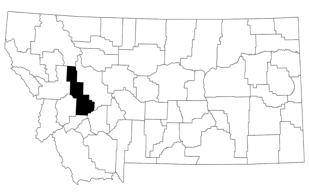 Powell County Montana Government Map Where Panic Buttons Are Used