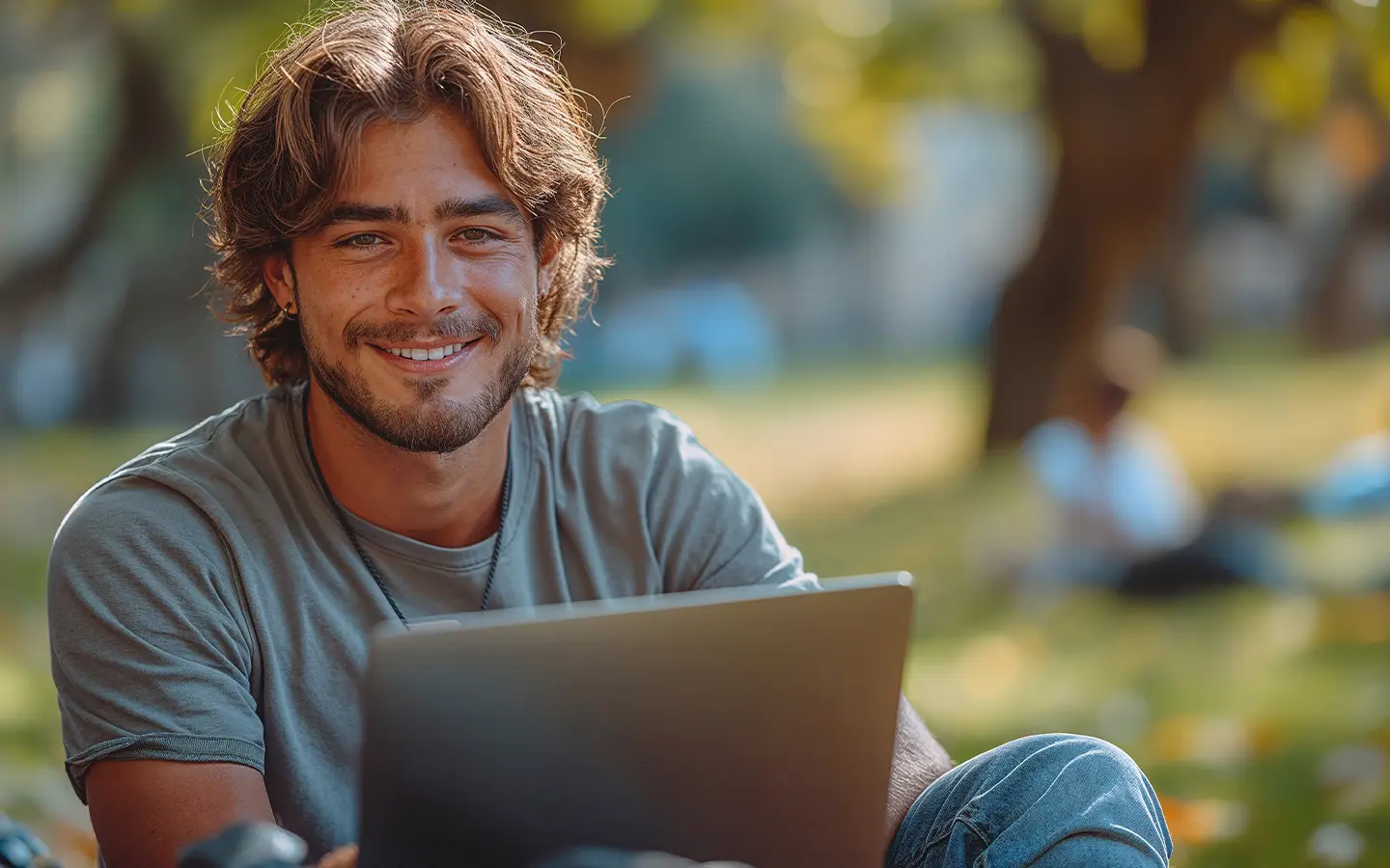 Remote worker outside who could use a panic button