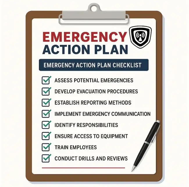 Emergency Action Plan Checklist by Silent Beacon