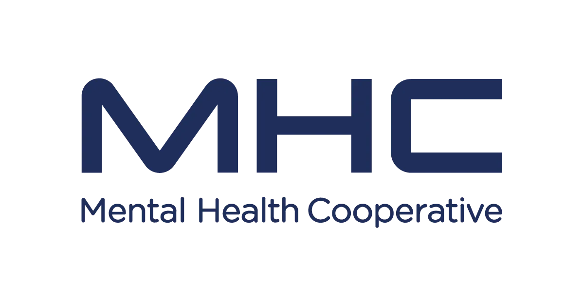 Logo of Mental Health Cooperative (MHC), a behavioral health organization featured in Silent Beacon’s Beacon Spotlight about healthcare panic button safety solutions.
