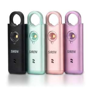 Silent Beacon’s siren personal safety alarm delivers powerful, portable protection through a 135 dB siren, flashing LED light, and vibration-activated mode so you can stay confident and in control wherever you go. When every second counts, this compact device helps you deter threats, draw attention, and stay in control wherever life takes you.